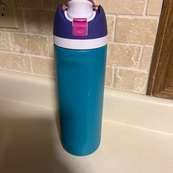 Owala Teal and Purple Water Bottle - Picture 2 of 3